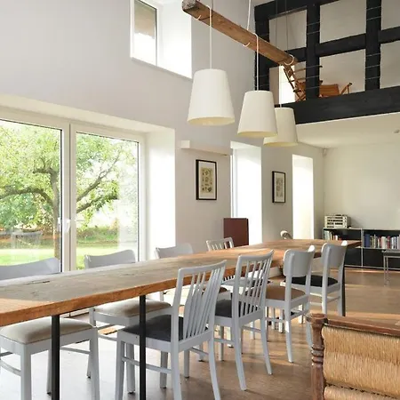 Reet-cottage Nahe Der Ostsee בית נופש Susel